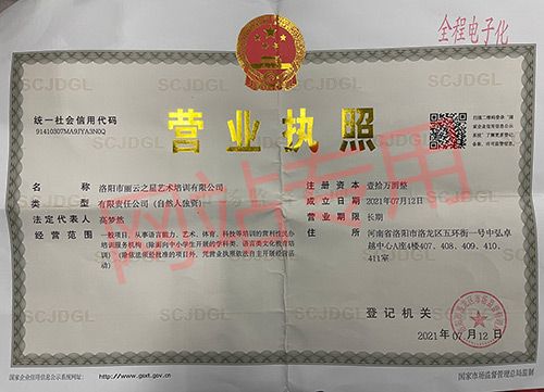 營(yíng)業(yè)執(zhí)照